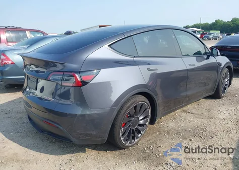 2023 Tesla Model Y Performance Dual Motor All-Wheel Drive из США, поврежденный, VIN 7SAYGDEF6PF872801